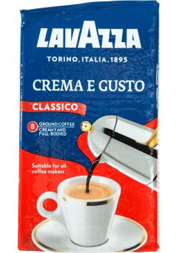 Кофе молотый Lavazza Crema&Gusto Classico, 250 г